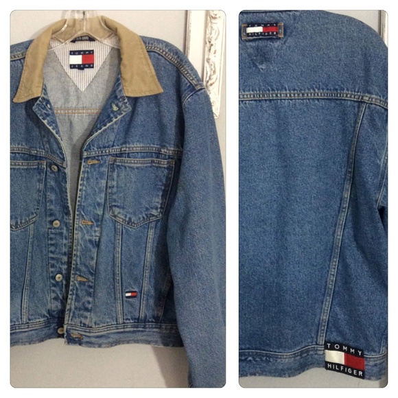Tommy Hilfiger Other - Vintage 90s Tommy Hilfiger Denim Jean Jacket Sz M
